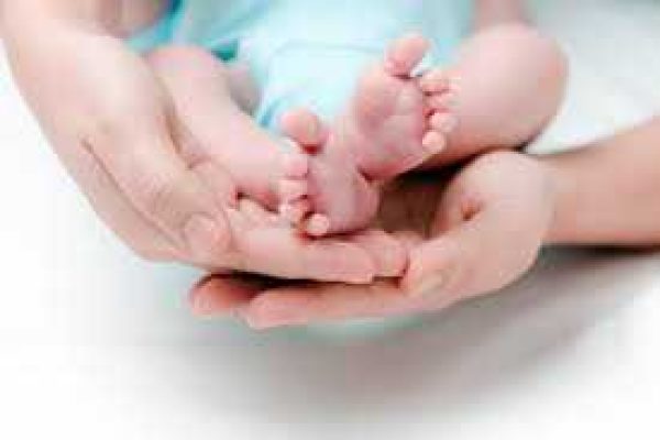 baby and mom