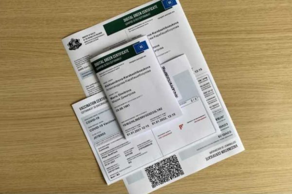 certificate covid